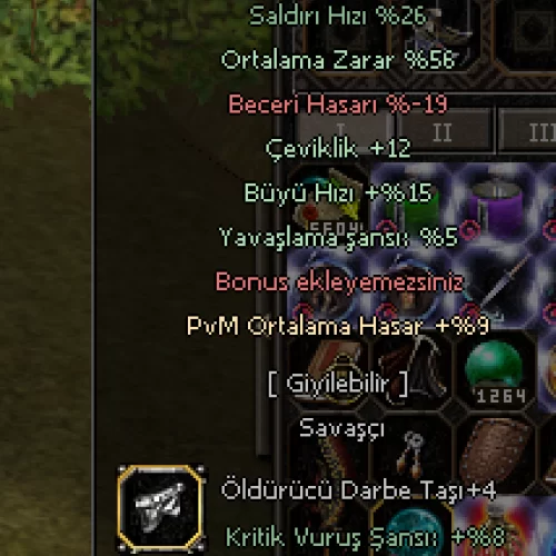  Böyle Bi Kin Yok - +9 KİN - 56 ORT - 9 PVM - +4 TAŞLI